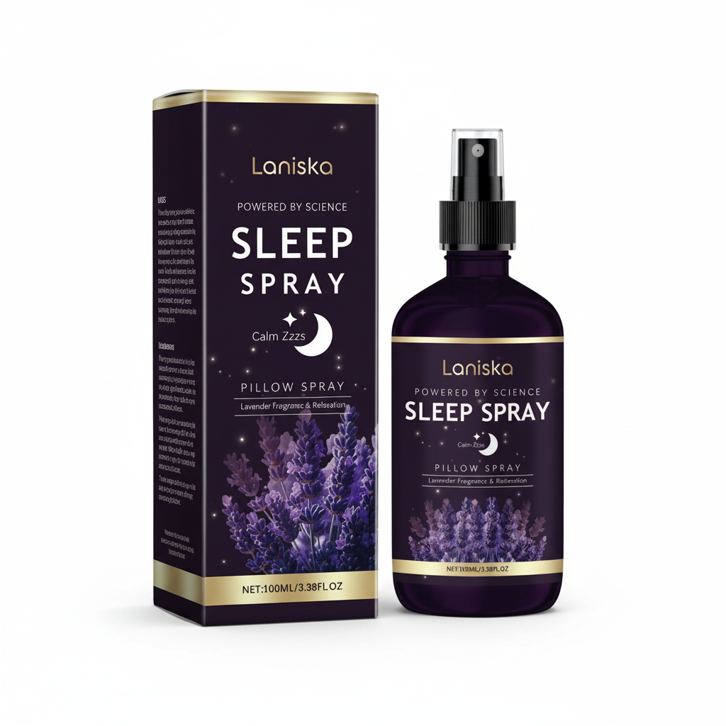 Laniska Sleep Spray - Premium Packaging