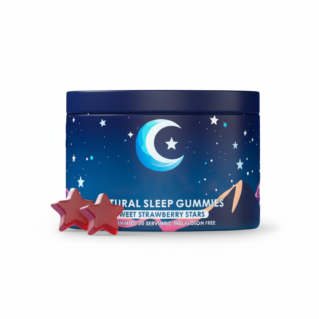 Sleep Gummies - White Background